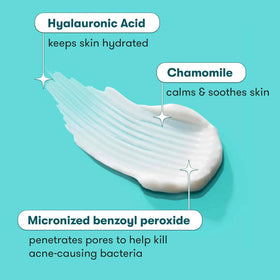 Proactiv texture shot revealing smooth exfoliating beads and gentle polish