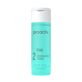Proactiv toner front label showing bottle and benefits for balanced skin