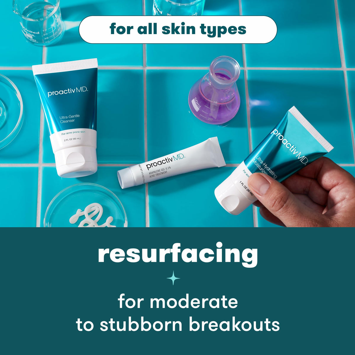Proactiv adapalene gel tube displayed to highlight treatment strength and use