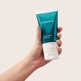 ProactivMD pump dispense in hand demonstrating easy daily application