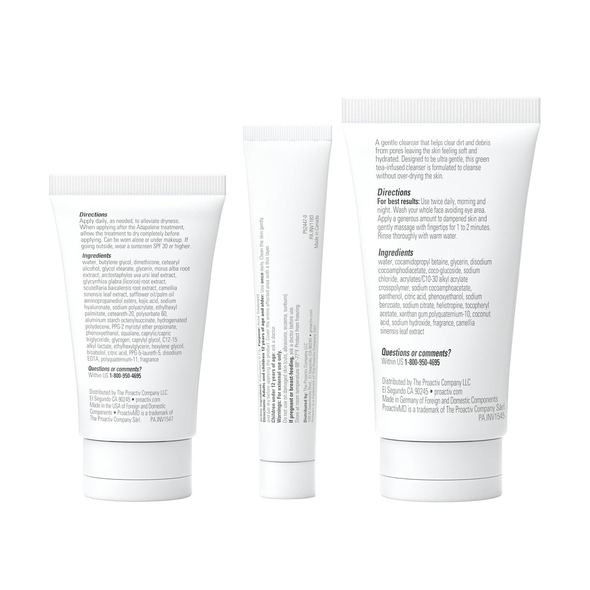 Model applying Proactiv adapalene gel at night for consistent acne care routine
