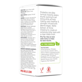 Adult applying Probelle at vanity, showing discreet everyday deterrent