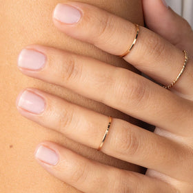 Side-by-side one coat versus two coats showing Probelle buildable coverage