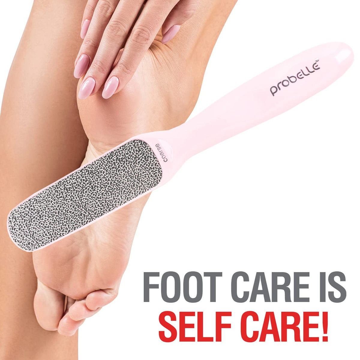 Probelle cleaning easy rinse under water emphasizing sanitary, hypoallergenic care