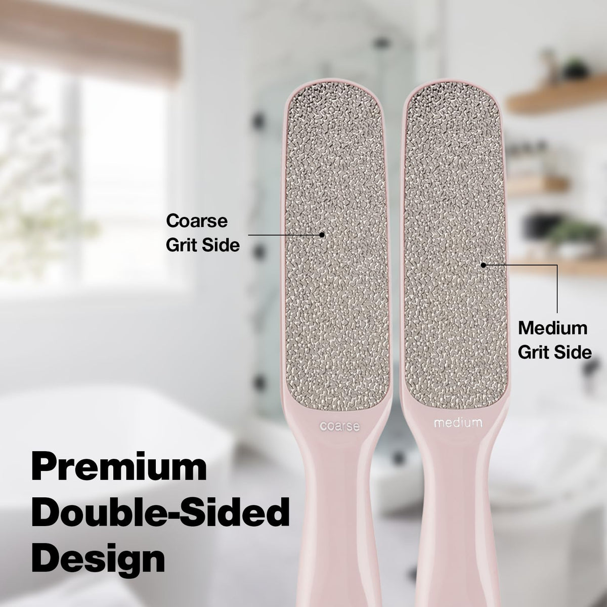 Probelle close-up nickel texture displaying abrasive surface for efficient callus removal