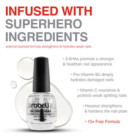 Probelle close-up brush and cap demonstrating easy precise application