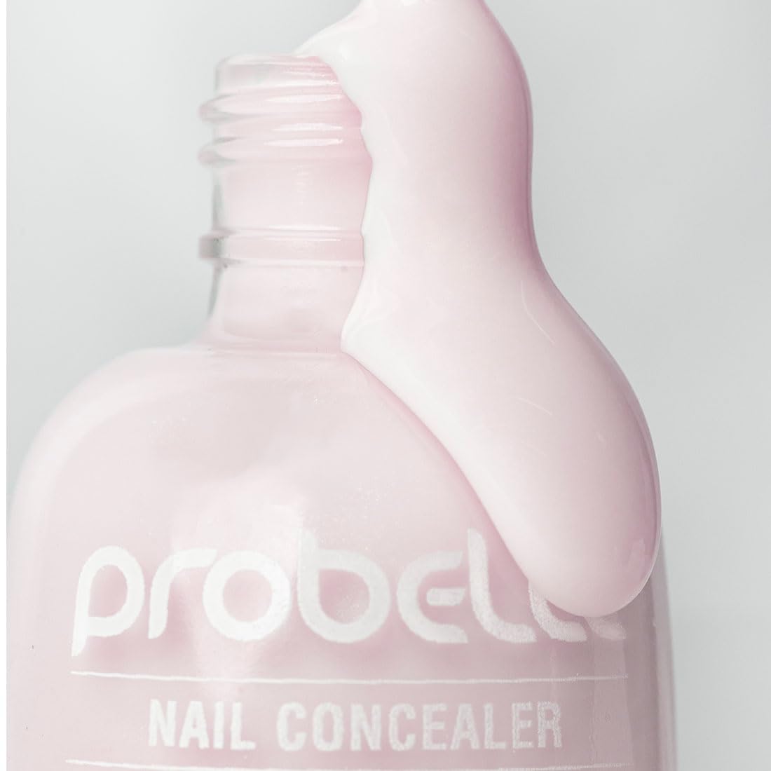 Probelle in-use application on fingers delivering quick soft-focus manicure
