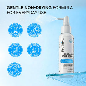 ProBliva bottle in hand to show 4 fl oz size for portability and convenience