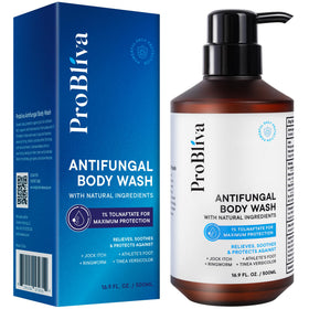 ProBliva front bottle showing label and antifungal benefit