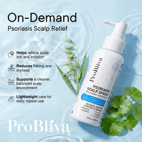 ProBliva precision nozzle close-up for targeted scalp application and controlled spray