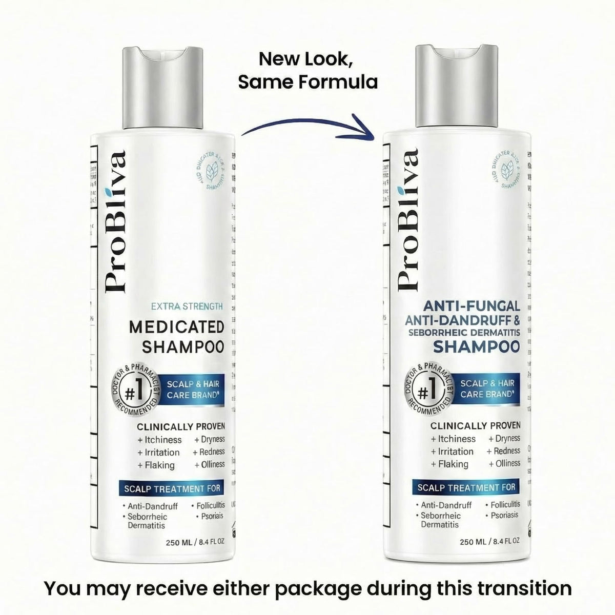 ProBliva label close-up highlighting ingredients and user-friendly pump