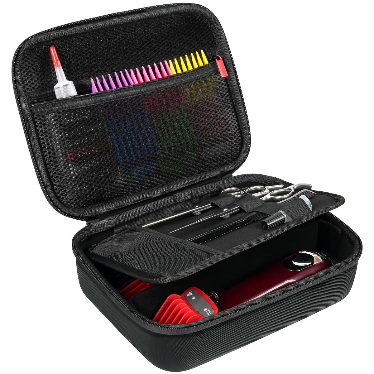 ProCase front view showing hard case protection and sleek handle for safe transport