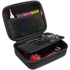 ProCase front view showing hard case protection and sleek handle for safe transport