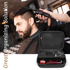 ProCase with clippers arranged to show secure fit and anti-slip elastic straps benefit