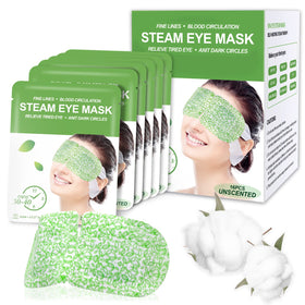 ProCIV front packaging showing 16 steam eye masks for easy storage and travel