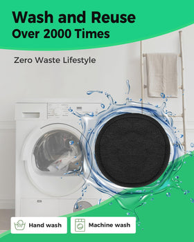 ProCIV mesh laundry bag with pads demonstrating easy washing