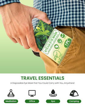 Individually sealed ProCIV packet showing portability and hygienic convenience