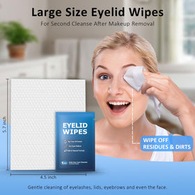 ProCIV wipe next to a hand for scale illustrating extra-large size