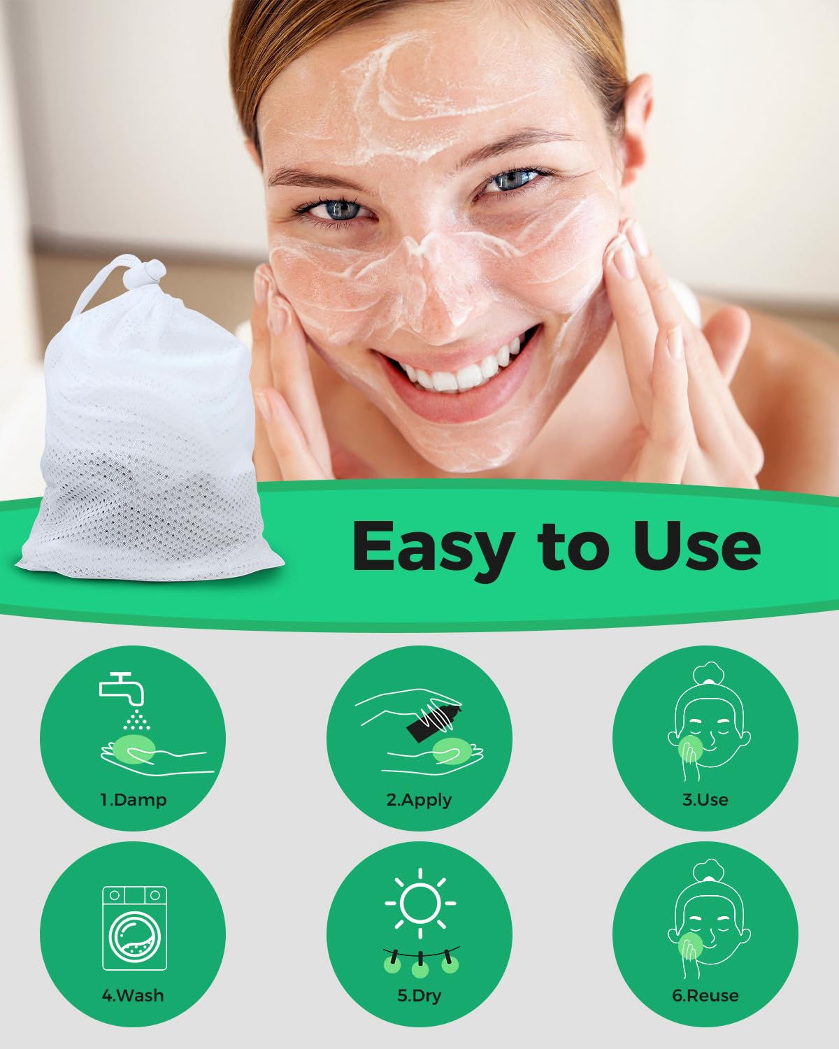 ProCIV pads packed in a toiletry bag for convenient travel use