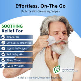 ProCIV close-up wipe texture for gentle deep cleansing