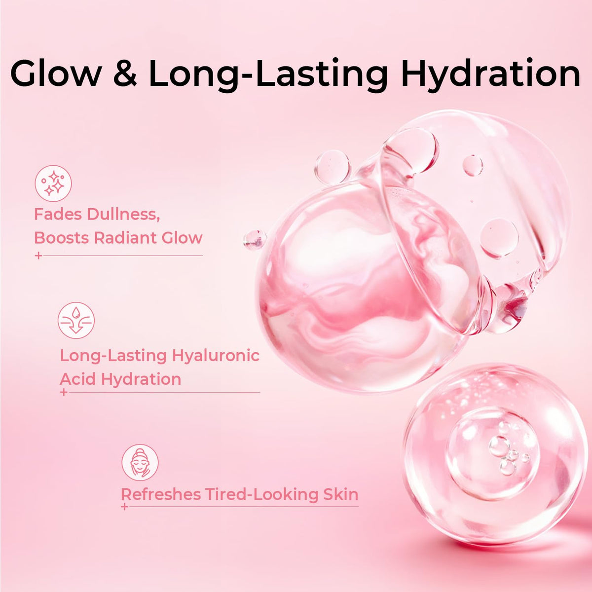 PROF.LING mask applied on model soothing redness and adding glow