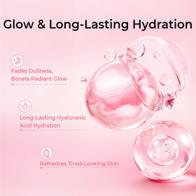 PROF.LING mask applied on model soothing redness and adding glow