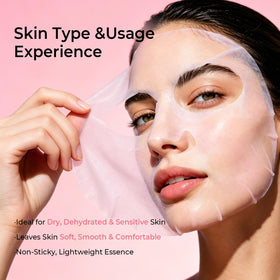 PROF.LING clear serum drop on fingertip highlighting hydration power