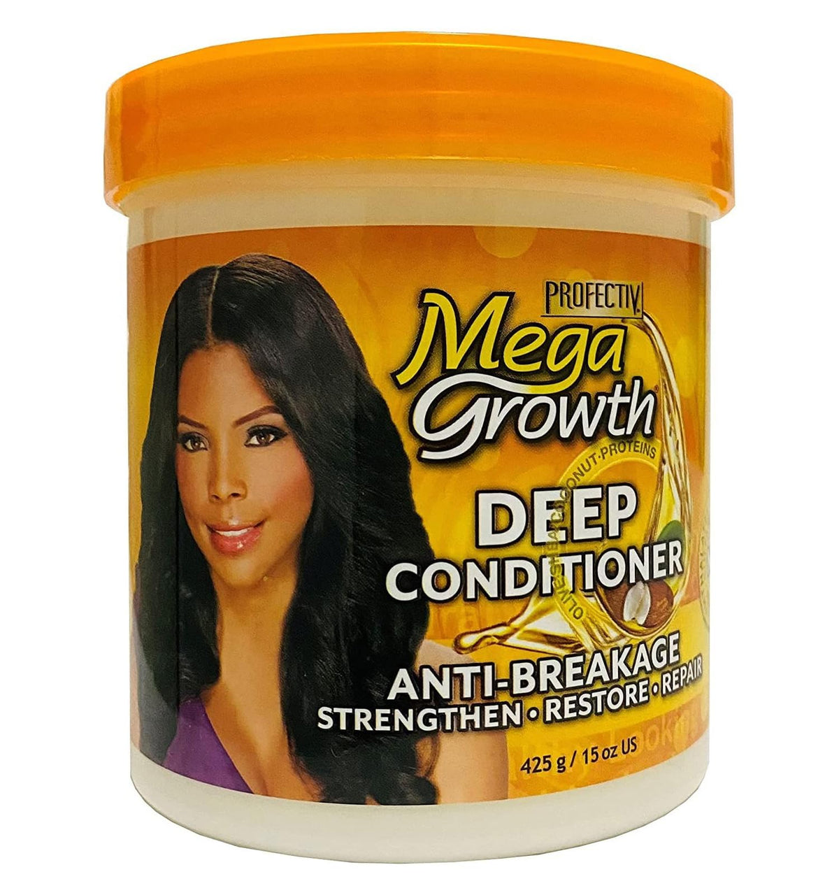 Profectiv jar front label showing nourishing mask that restores softness and shine