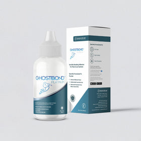 Professional Hair Labs Ghostbond Platinum back label displaying ingredients and instructions, clear guidance