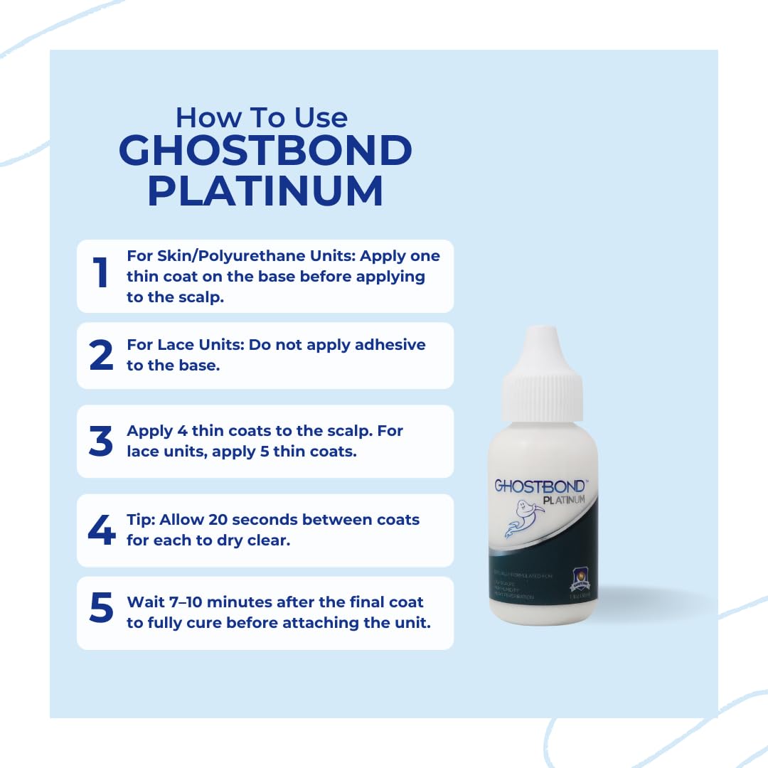 Professional Hair Labs Ghostbond Platinum nozzle close-up showing precision applicator, easy control