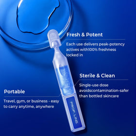 PROF.LING post-microneedling facial use showing gentle calming and barrier support