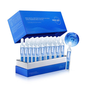 PROF.LING front packaging of 30 single-use vials showing hygienic design and benefits