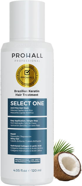 Prohall Select One front packaging showing product and benefits