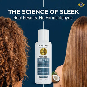 Prohall Select One key ingredients collage highlighting repair