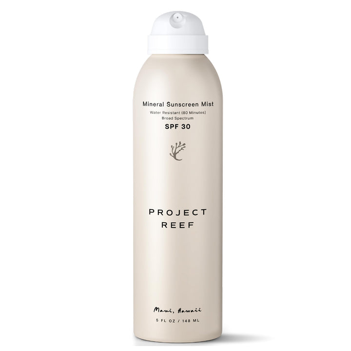 Project Reef front packaging showing SPF 30 and reef-safe benefits