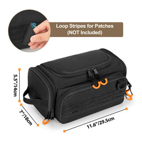 Prokva close-up of double zipper and easy-grip pull for durable performance