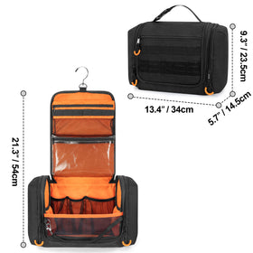 Prokva size comparison with common toiletries showing compact dimensions and packing efficiency benefit