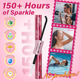 PRO LASHBEAUTY clear seal close-up showing smooth texture for long-lasting protection