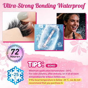 PRO LASHBEAUTY seal side smoothing lash base, provides invisible waterproof finish