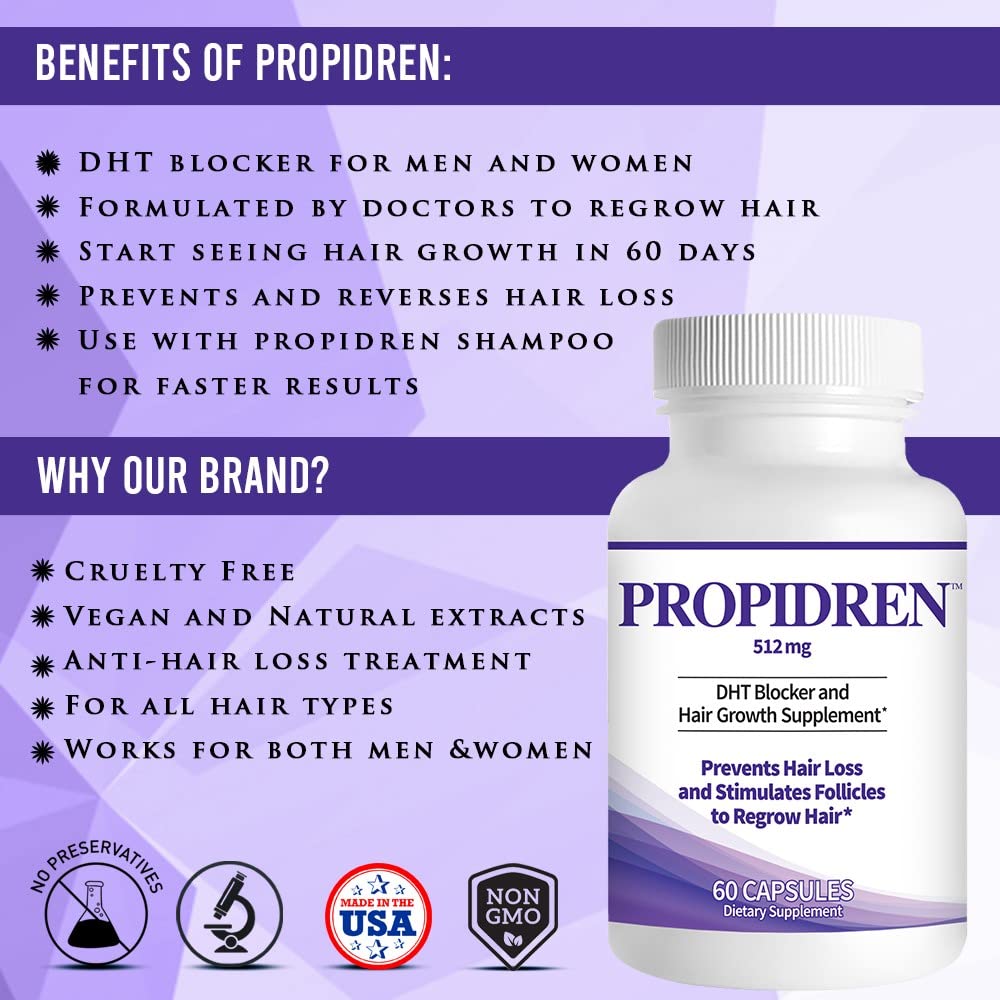 Pronexa Propidren on bathroom counter in morning routine promoting consistency
