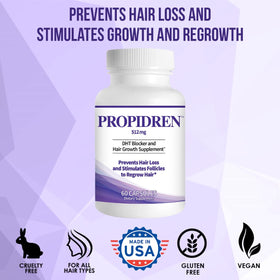 Pronexa Propidren capsule interior texture showing active ingredient blend benefit