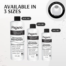 Pronto gel with foil wrap soak-off demonstration for efficient stubborn polish removal