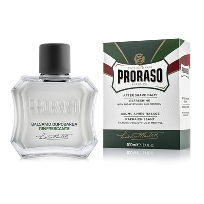 Proraso after shave balm front packaging showing label and size for clear product choice