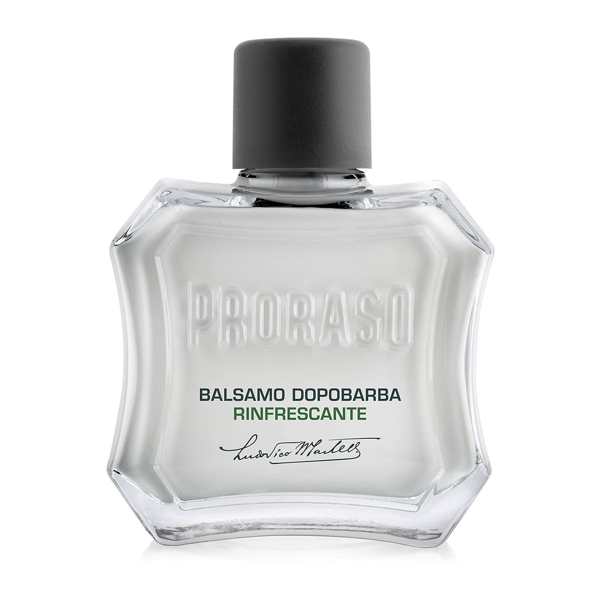 Proraso balm texture close-up highlighting lightweight, non-greasy finish and absorbency benefit