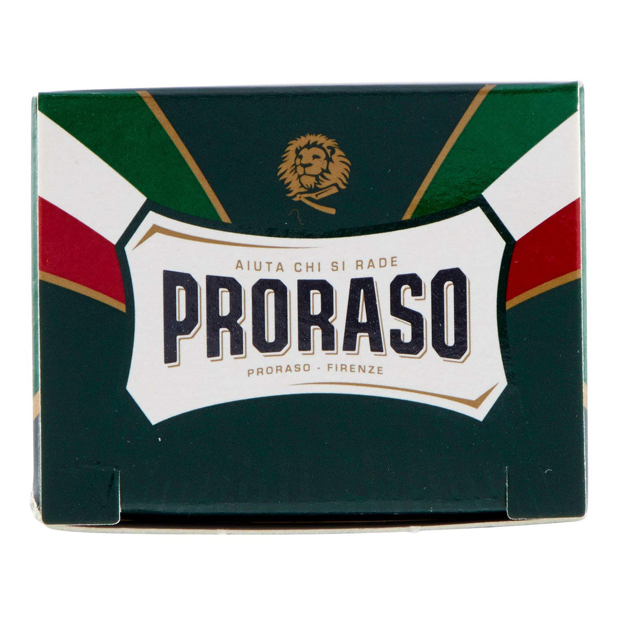 Proraso in a bathroom lifestyle scene suggesting professional at-home shave results