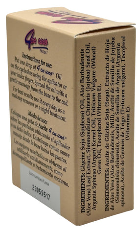 Prosa applicator close-up on wand, highlights precise application for fuller lashes