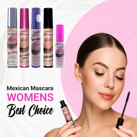 Prosa mascara on model lashes demonstrating lifted length and separation benefit dramatic eyes