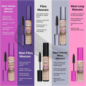 Prosa mascara size comparison in hand highlighting pack portability and professional value benefit convenience