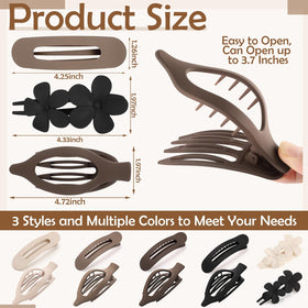 ProSuites French concord flat clip close-up highlighting smooth matte finish and secure hold