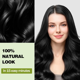 Prypvix lather texture on hair demonstrating gentle cleansing and color deposit
